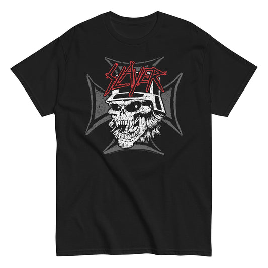 MERCHMOMENT Slayer - Sticks and Skulls T-Shirt [Apparel] - Rock Band Apparel