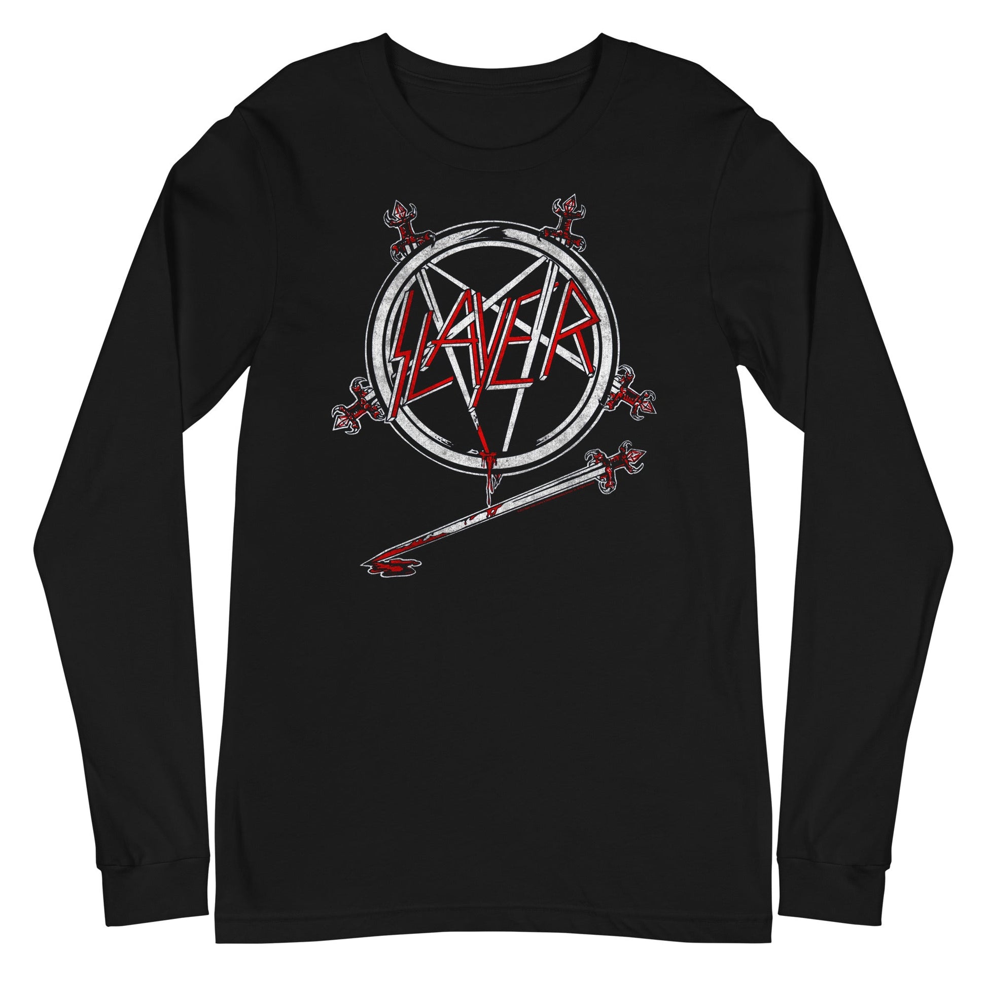 MerchMoment Slayer - Sword Logo Long Sleeve T-Shirt [Apparel] Black
