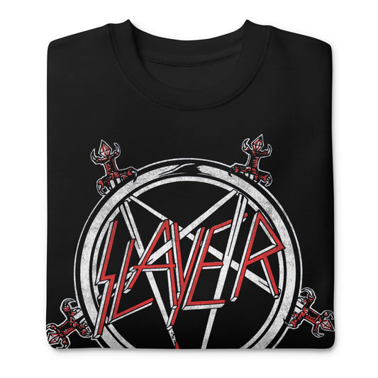 MerchMoment Slayer - Sword Logo Sweatshirt [Apparel] Black
