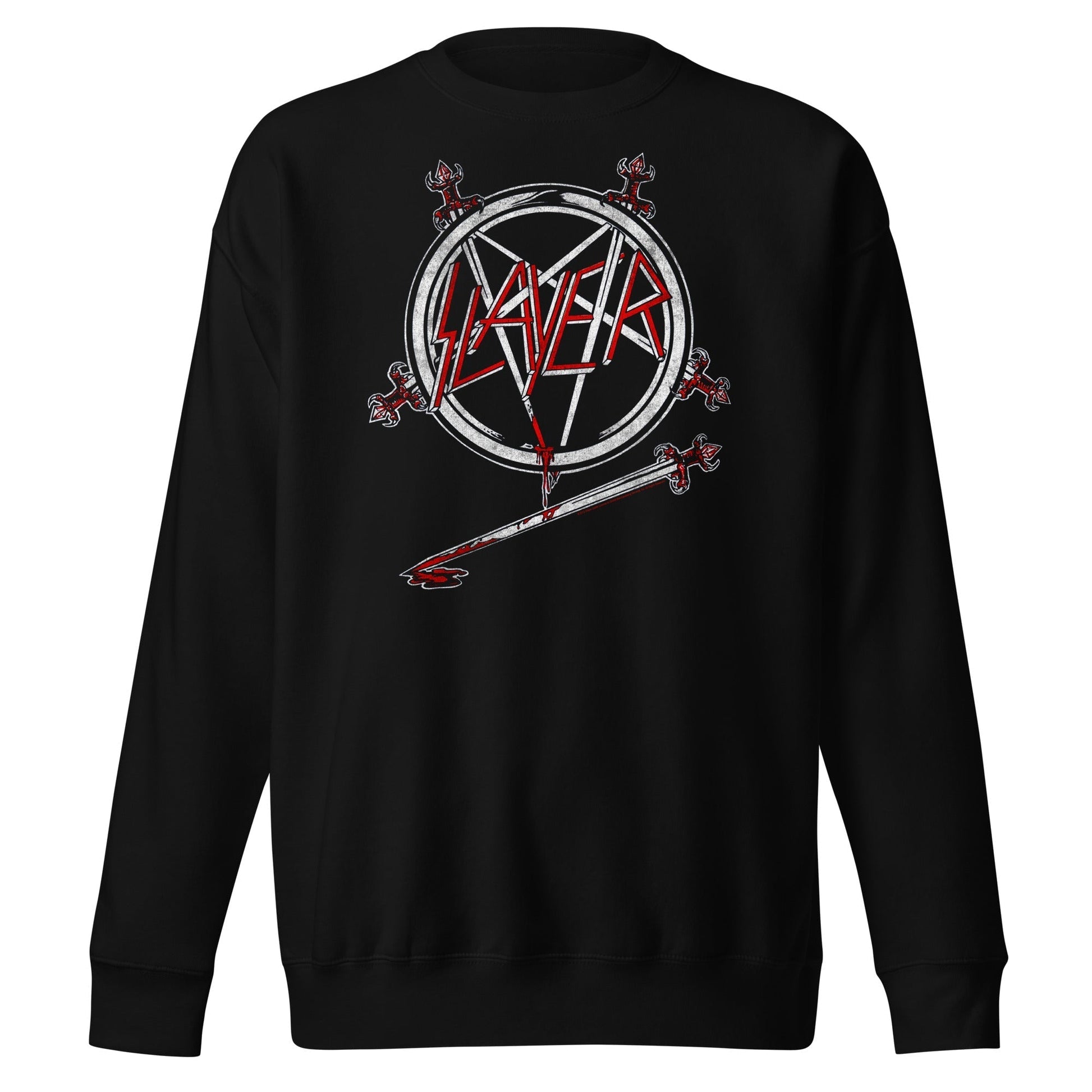 MerchMoment Slayer - Sword Logo Sweatshirt [Apparel] Black