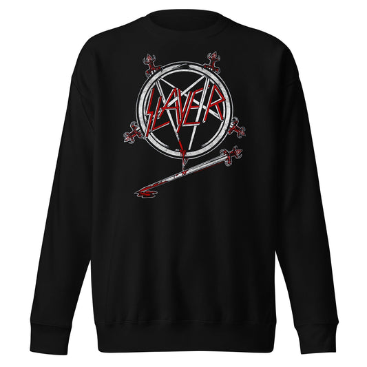 MerchMoment Slayer - Sword Logo Sweatshirt [Apparel] Black