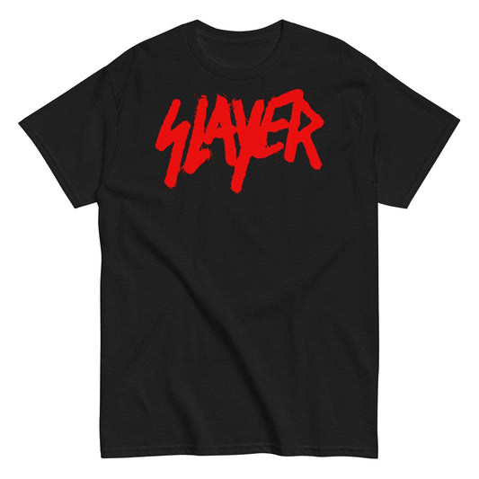 MERCHMOMENT Slayer - Tagged Logo T-Shirt [Apparel] - Rock Band Apparel