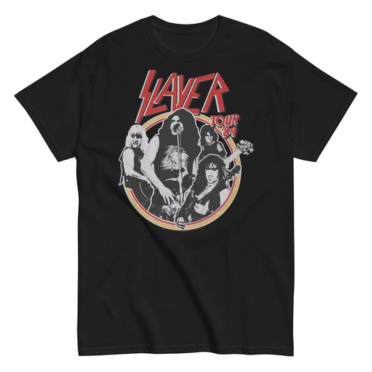 MerchMoment Slayer - Tour '84 T-Shirt [Apparel] Black