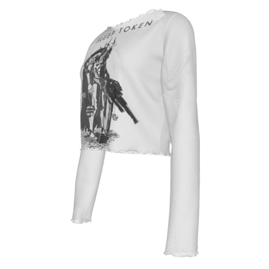 MERCHMOMENT Sleep Token Armor Women's Mesh Top [Apparel] - Rock Band Apparel