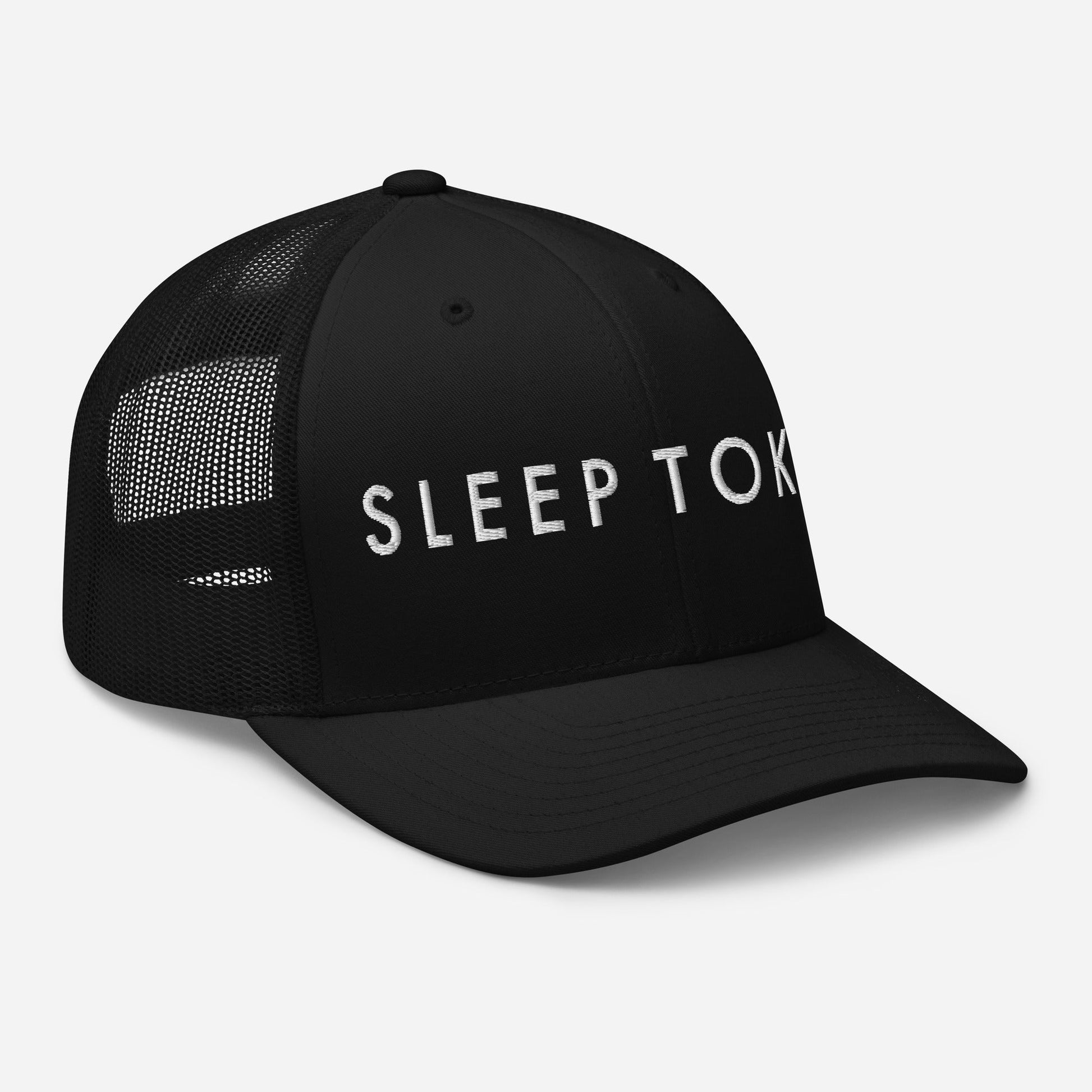 MerchMoment Sleep Token Classic Logo Embroidered Trucker Hat [Apparel]