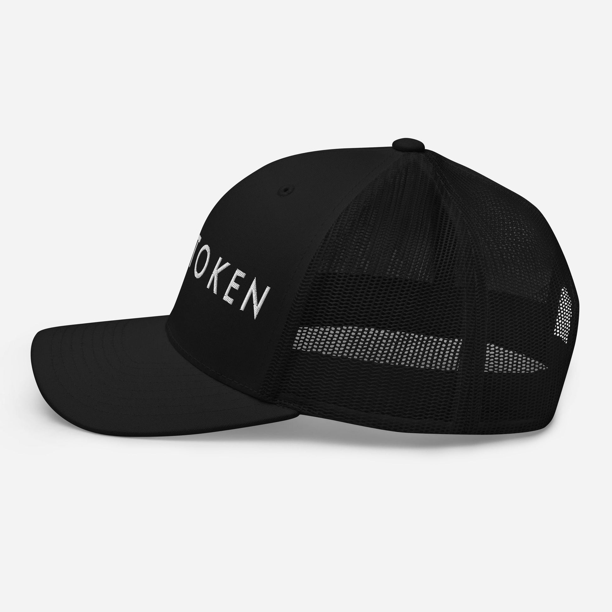 MerchMoment Sleep Token Classic Logo Embroidered Trucker Hat [Apparel]