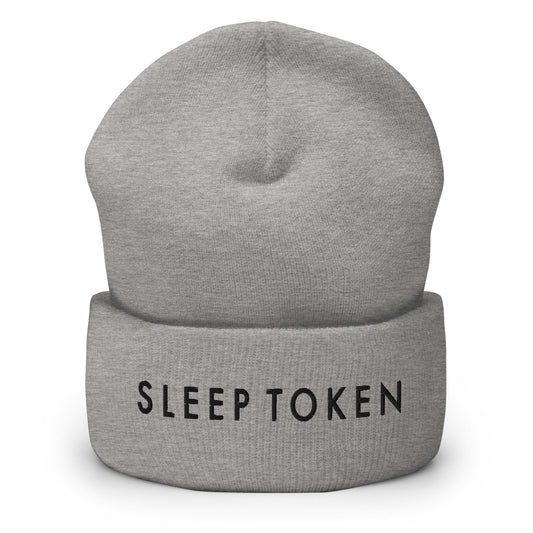 MERCHMOMENT Sleep Token Embroidered Beanie [Hat] - Rock Band Apparel