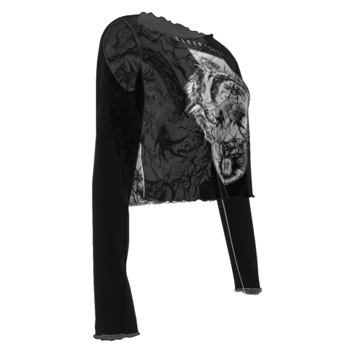 MERCHMOMENT Sleep Token Fantasy Women's Mesh Top [Apparel] - Rock Band Apparel