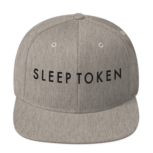 MerchMoment Sleep Token Logo Grey Snapback Hat []