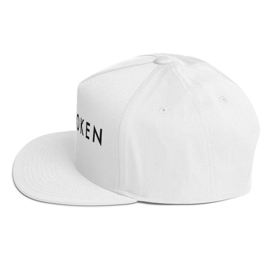 MERCHMOMENT Sleep Token Logo White Snapback Hat [Hat] - Rock Band Apparel