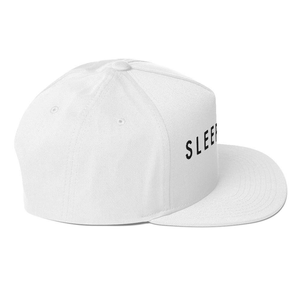 MERCHMOMENT Sleep Token Logo White Snapback Hat [Hat] - Rock Band Apparel