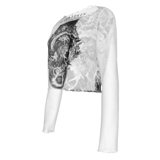 MERCHMOMENT Sleep Token Phantasm Women's Mesh Top [Apparel] - Rock Band Apparel