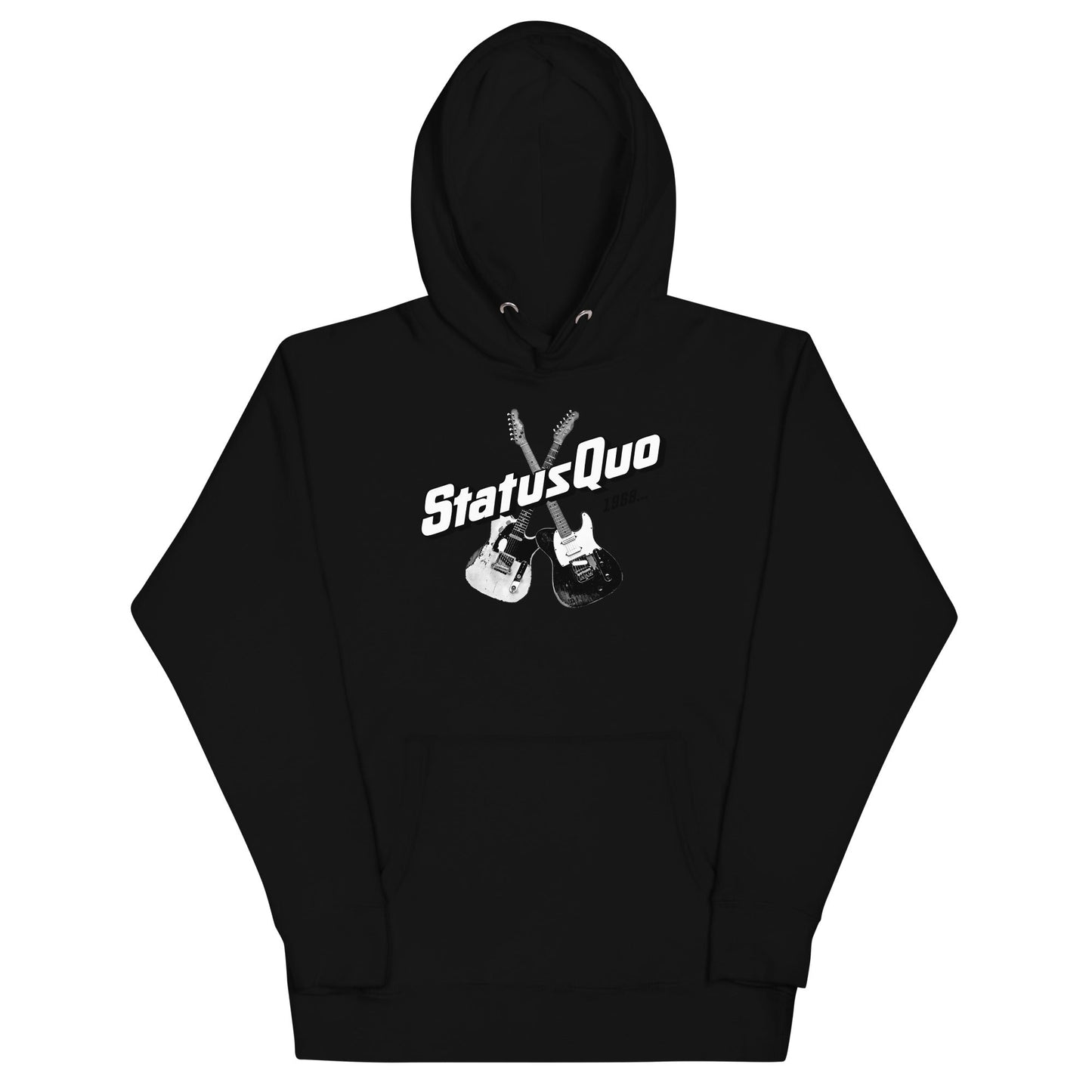 MerchMoment Status Quo - Guitars Hoodie [Apparel] Black