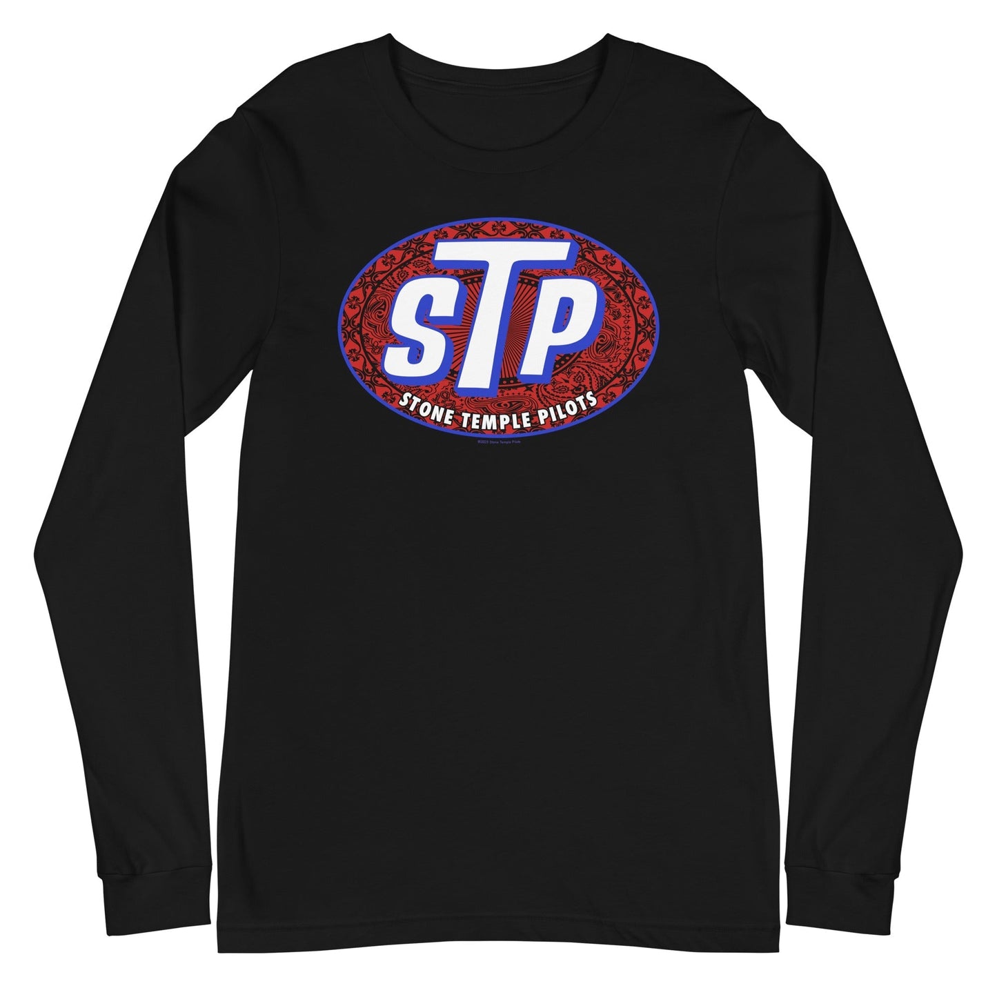 MERCHMOMENT Stone Temple Pilots - Classic Logo Long Sleeve T-Shirt [Apparel] - Rock Band Apparel