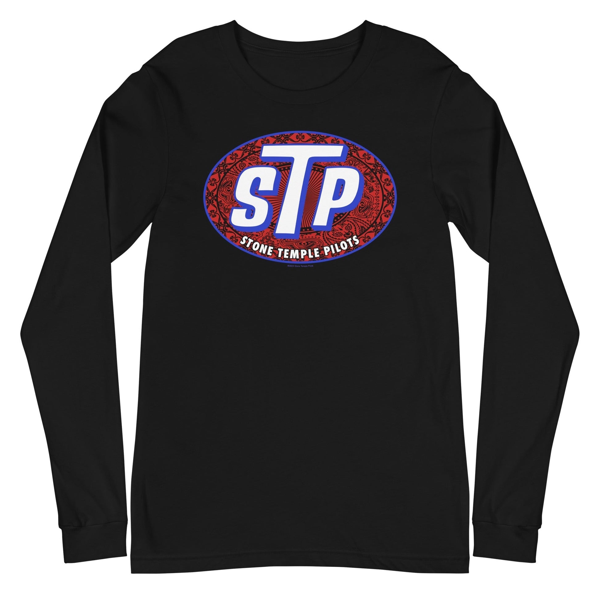 MERCHMOMENT Stone Temple Pilots - Classic Logo Long Sleeve T-Shirt [Apparel] - Rock Band Apparel
