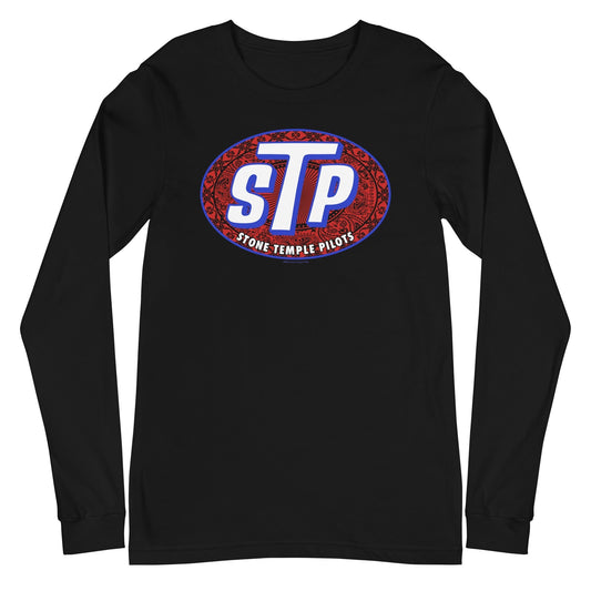 MERCHMOMENT Stone Temple Pilots - Classic Logo Long Sleeve T-Shirt [Apparel] - Rock Band Apparel