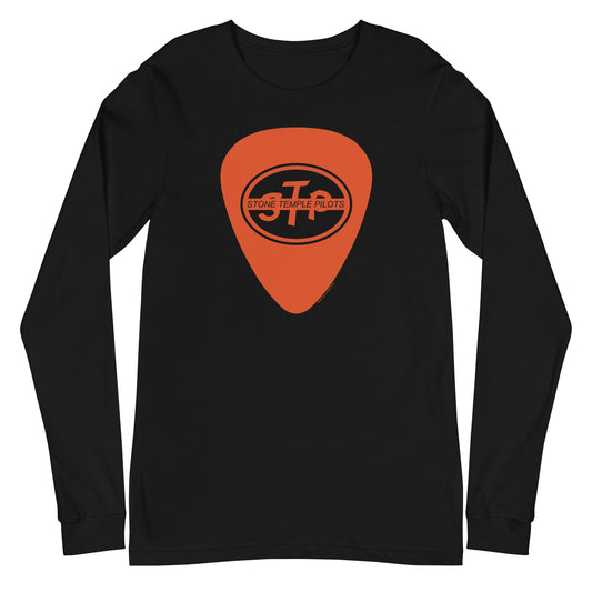 MERCHMOMENT Stone Temple Pilots - Guitar Pic Long Sleeve T-Shirt [Apparel] - Rock Band Apparel