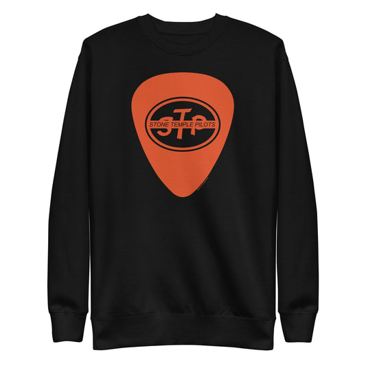 MERCHMOMENT Stone Temple Pilots - Guitar Pic Sweatshirt [Apparel] - Rock Band Apparel