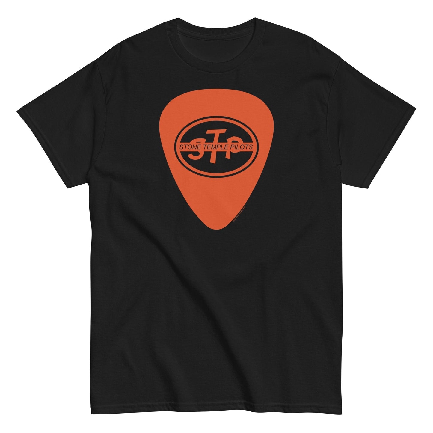 MERCHMOMENT Stone Temple Pilots - Guitar Pic T-Shirt [Apparel] - Rock Band Apparel