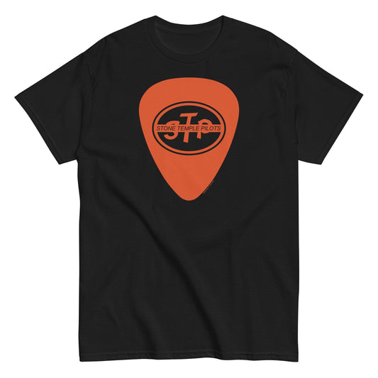 MERCHMOMENT Stone Temple Pilots - Guitar Pic T-Shirt [Apparel] - Rock Band Apparel