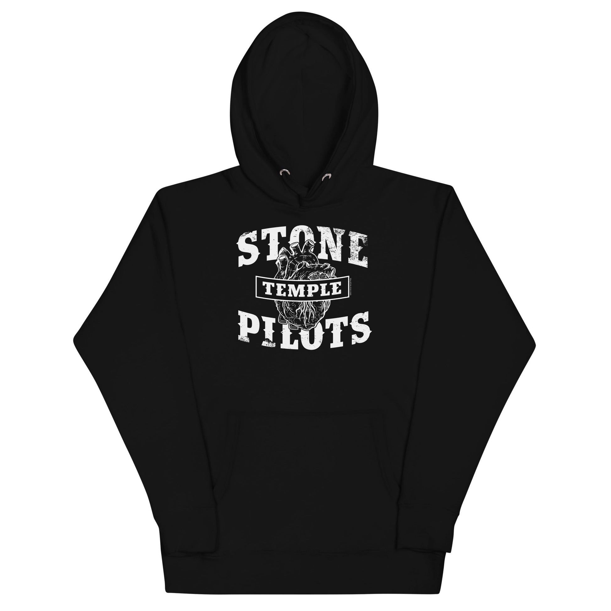MerchMoment Stone Temple Pilots - Heart Logo Hoodie [Apparel] Black