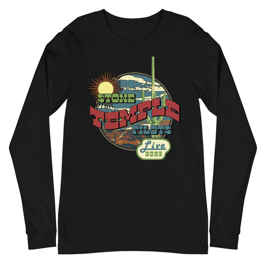 MERCHMOMENT Stone Temple Pilots - Live Long Sleeve T-Shirt [Apparel] - Rock Band Apparel