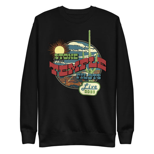 MERCHMOMENT Stone Temple Pilots - Live Sweatshirt [Apparel] - Rock Band Apparel