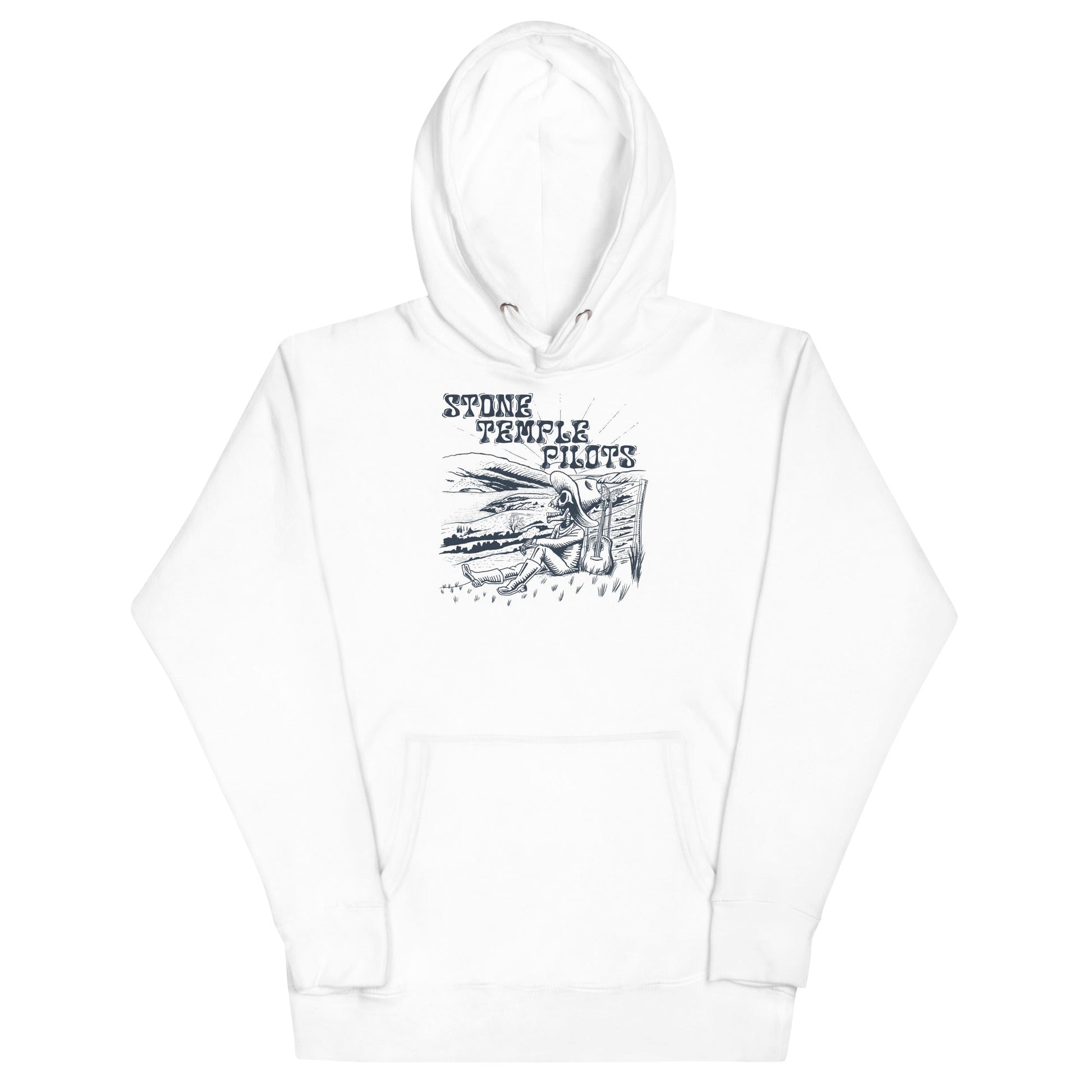MerchMoment Stone Temple Pilots - Out West Hoodie [Apparel] White