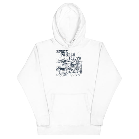 MerchMoment Stone Temple Pilots - Out West Hoodie [Apparel] White