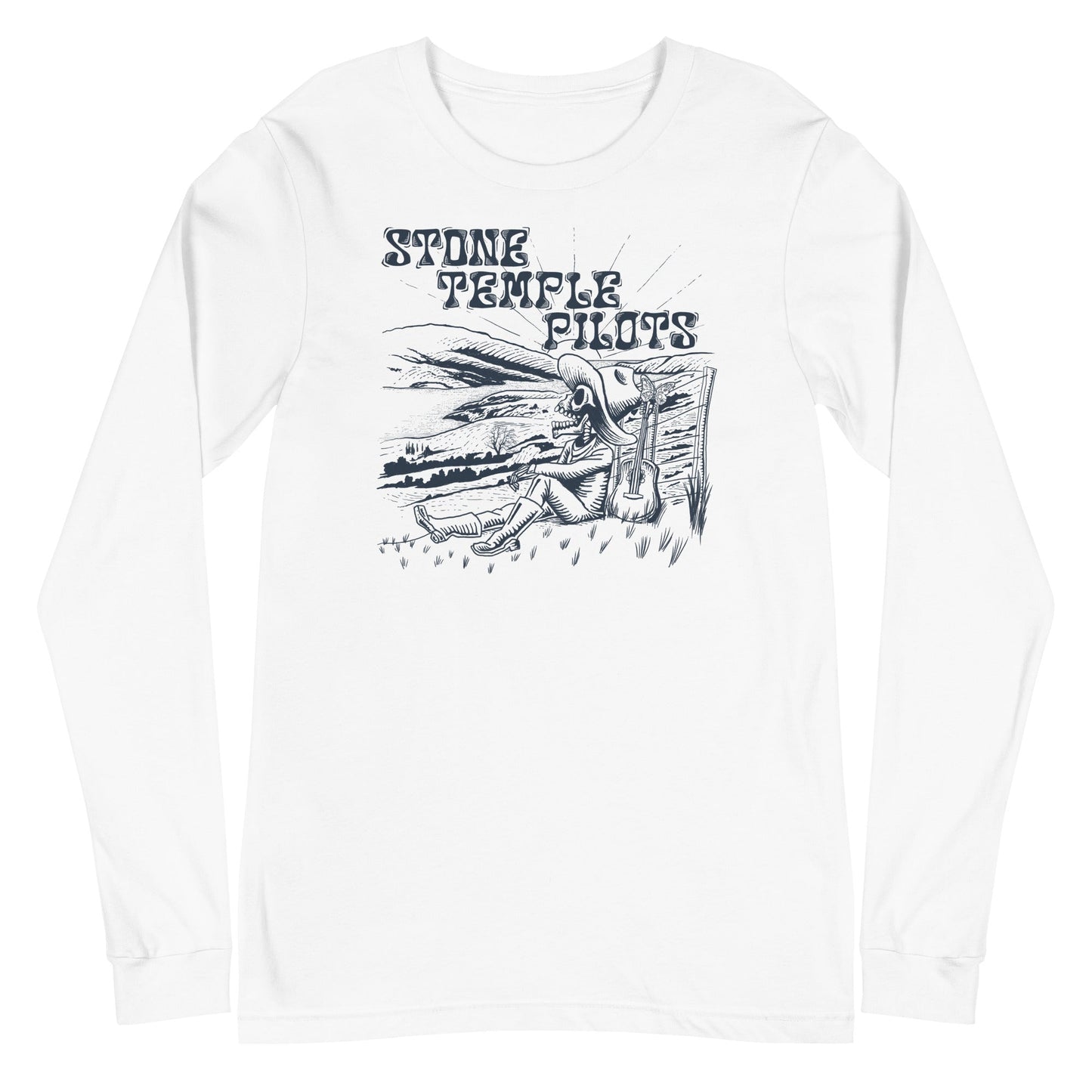 MERCHMOMENT Stone Temple Pilots - Out West Long Sleeve T-Shirt [Apparel] - Rock Band Apparel