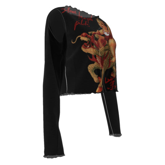 MERCHMOMENT Stone Temple Pilots Purple Women's Mesh Top [Apparel] - Rock Band Apparel