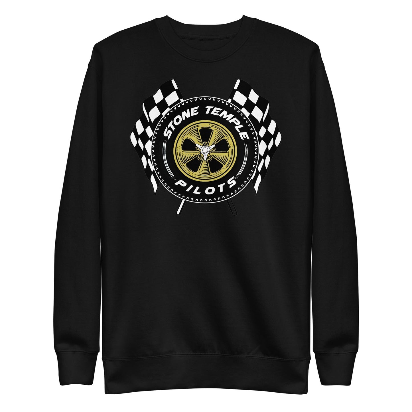 MERCHMOMENT Stone Temple Pilots - Racing Tire Sweatshirt [Apparel] - Rock Band Apparel