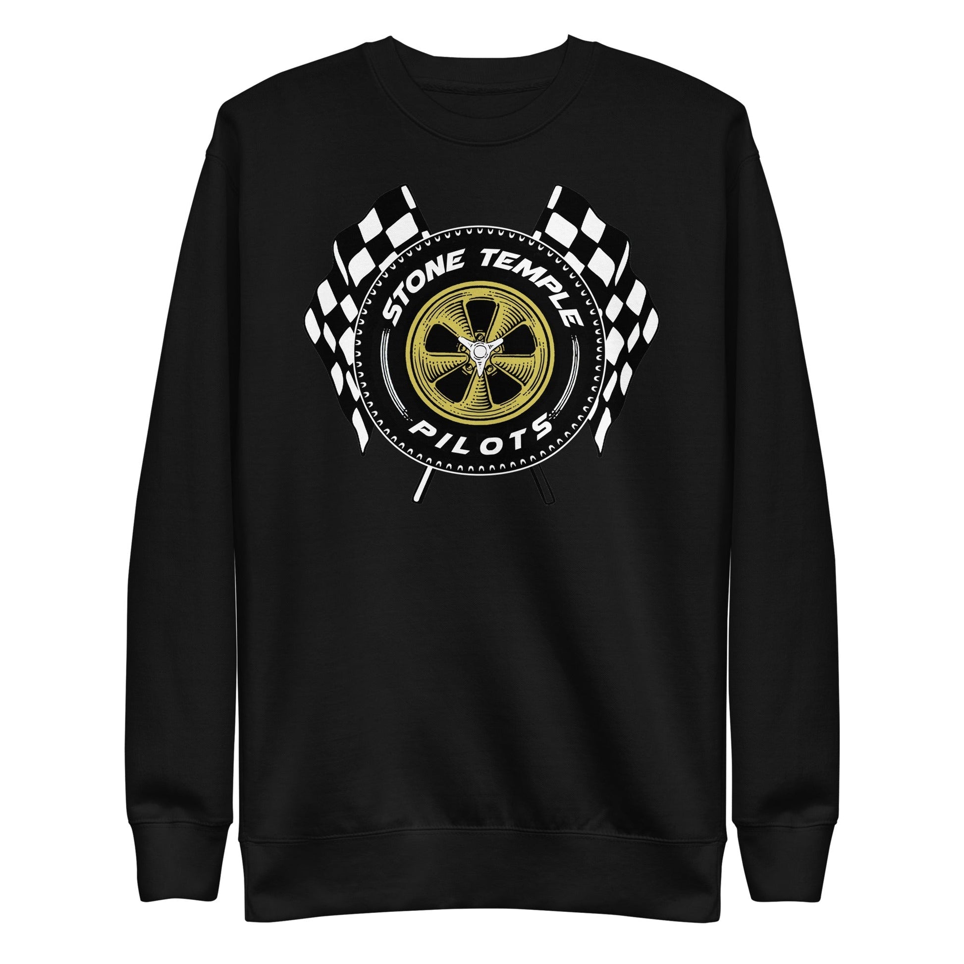 MERCHMOMENT Stone Temple Pilots - Racing Tire Sweatshirt [Apparel] - Rock Band Apparel
