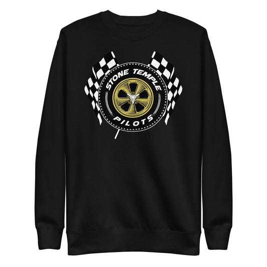 MERCHMOMENT Stone Temple Pilots - Racing Tire Sweatshirt [Apparel] - Rock Band Apparel