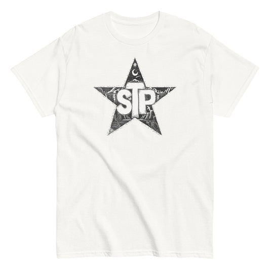 MerchMoment Stone Temple Pilots - Star T-Shirt [Apparel] White