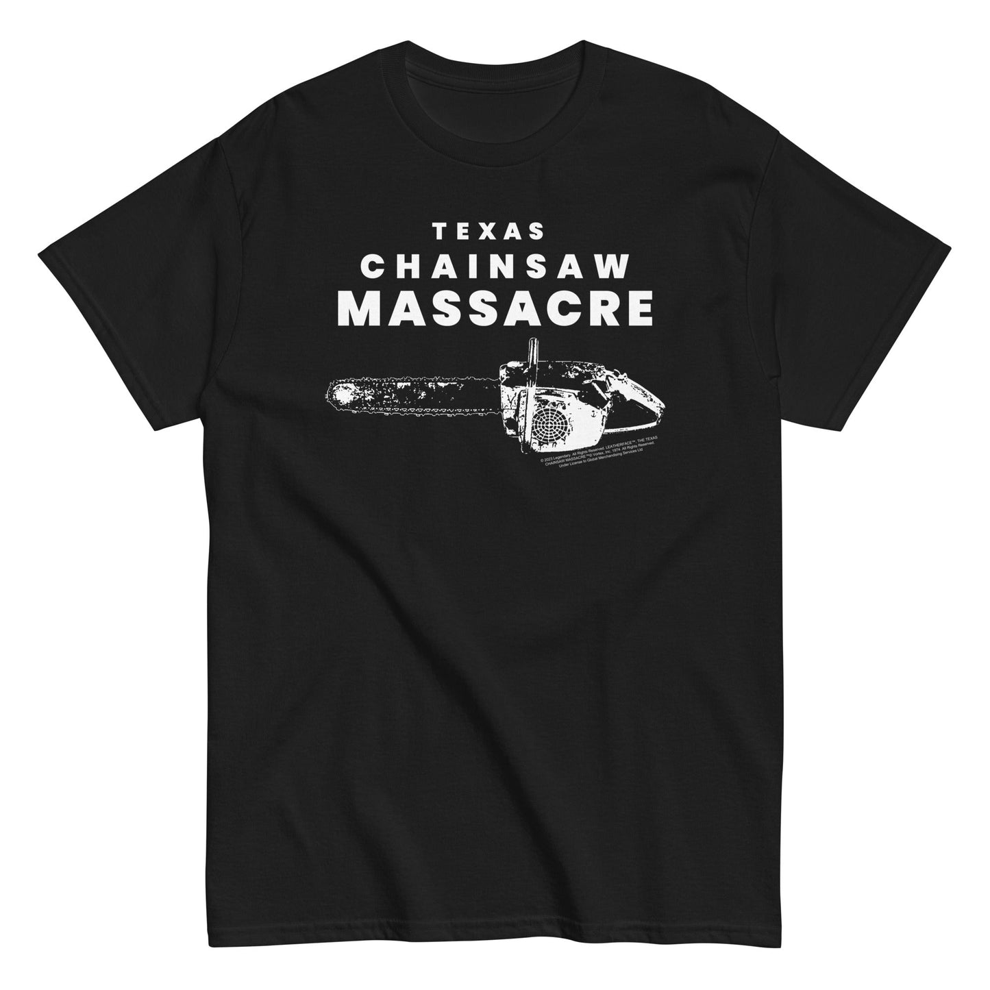 MerchMoment Texas Chainsaw Massacre - Chainsaw T-Shirt [Apparel] Black