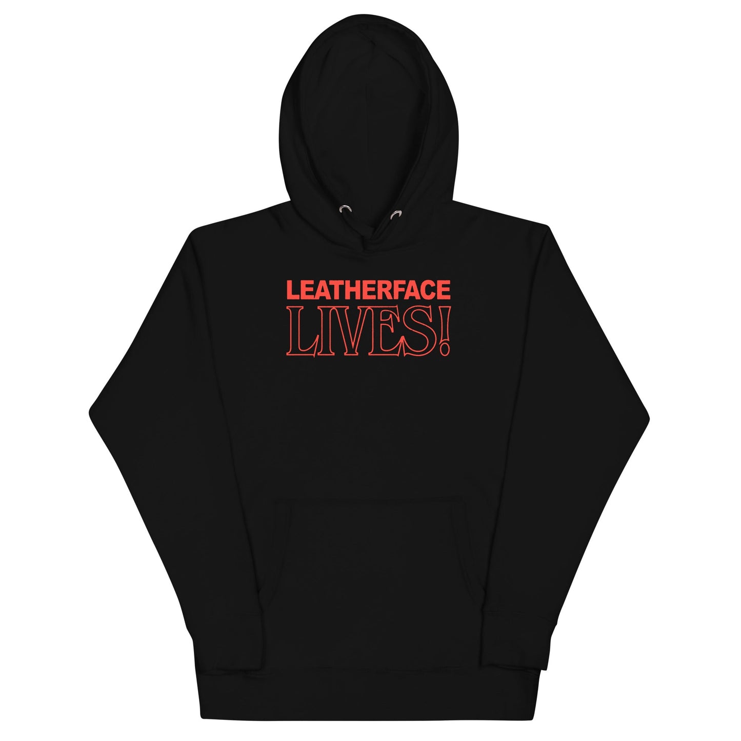 MerchMoment Texas Chainsaw - Massacre - Leatherface Lives! Hoodie [Apparel] Black