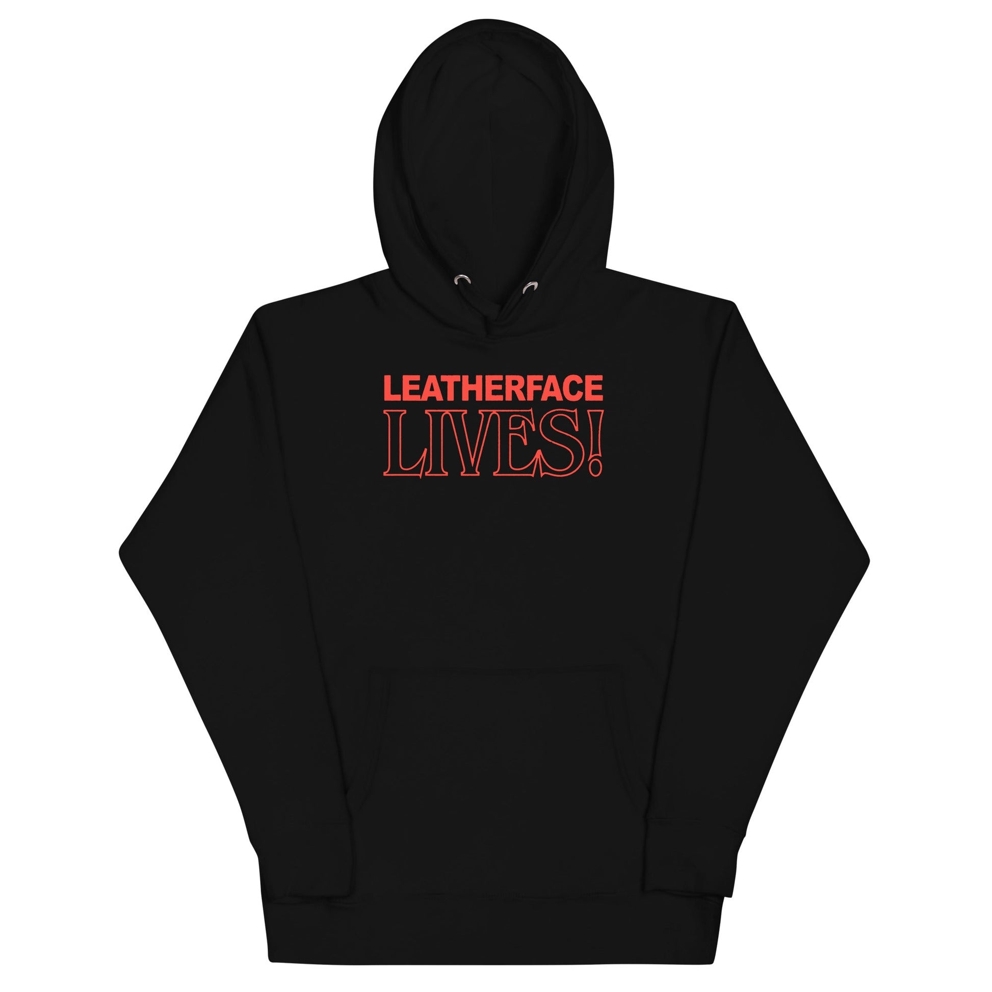 MerchMoment Texas Chainsaw - Massacre - Leatherface Lives! Hoodie [Apparel] Black