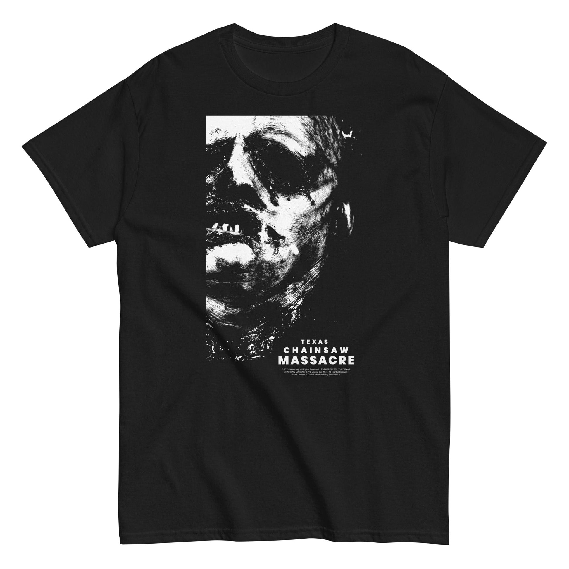 MERCHMOMENT Texas Chainsaw Massacre - Profile T-Shirt [Apparel] - Rock Band Apparel