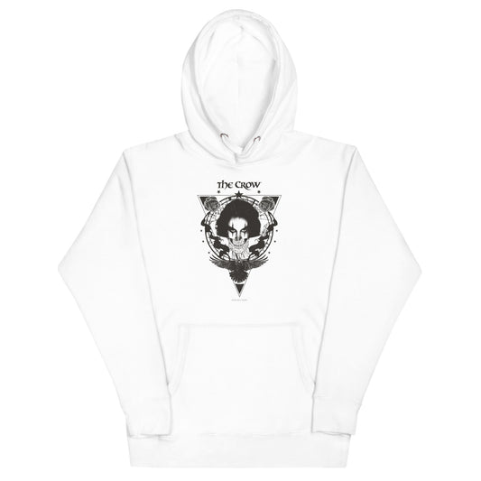 MERCHMOMENT The Crow - Badge Emblem Hoodie [Apparel] - Rock Band Apparel