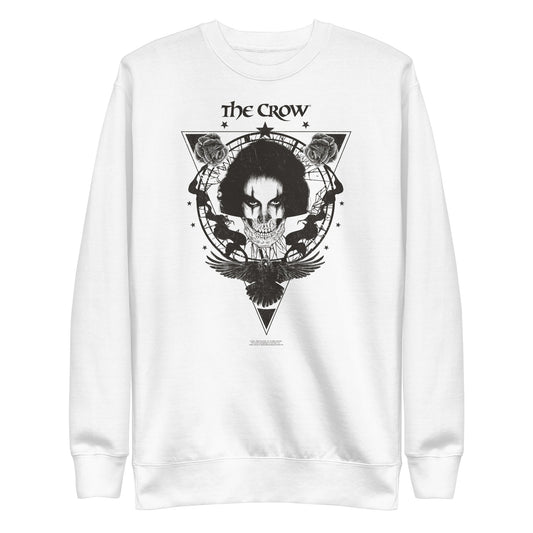 MERCHMOMENT The Crow - Badge Emblem Sweatshirt [Apparel] - Rock Band Apparel