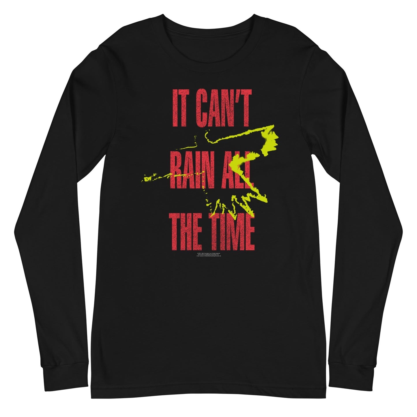 MerchMoment The Crow - Can't Rain Long Sleeve T-Shirt [Apparel] Black