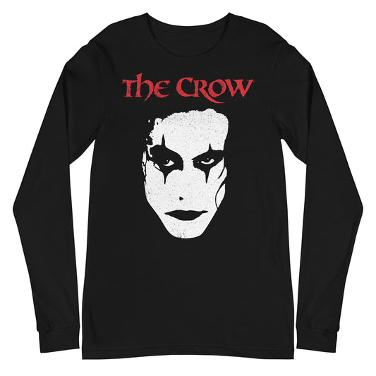 MerchMoment The Crow - Crow Eyes Long Sleeve T-Shirt [Apparel] Black