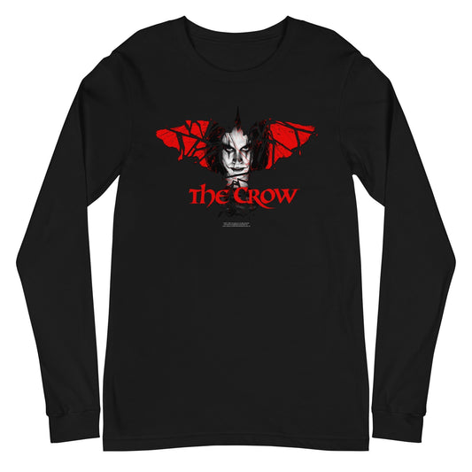 MERCHMOMENT The Crow - Crow Wings Long Sleeve T-Shirt [Apparel] - Rock Band Apparel
