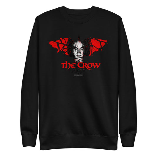 MerchMoment The Crow - Crow Wings Sweatshirt [Apparel] Black