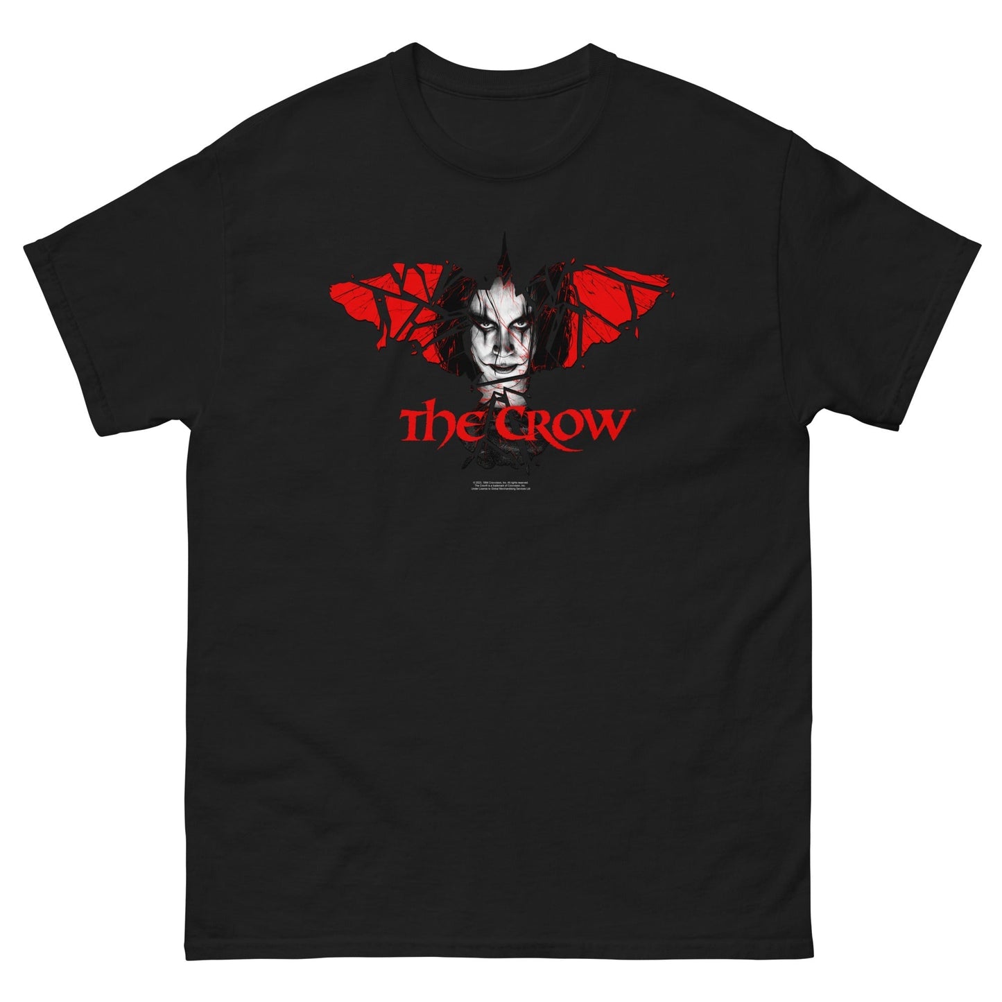 MerchMoment The Crow - Crow Wings T-Shirt [Apparel] Black