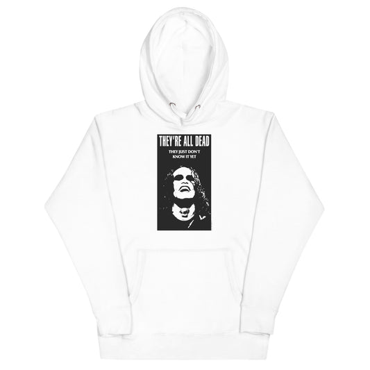 MerchMoment The Crow - Dead Movie Poster Hoodie [Apparel] White