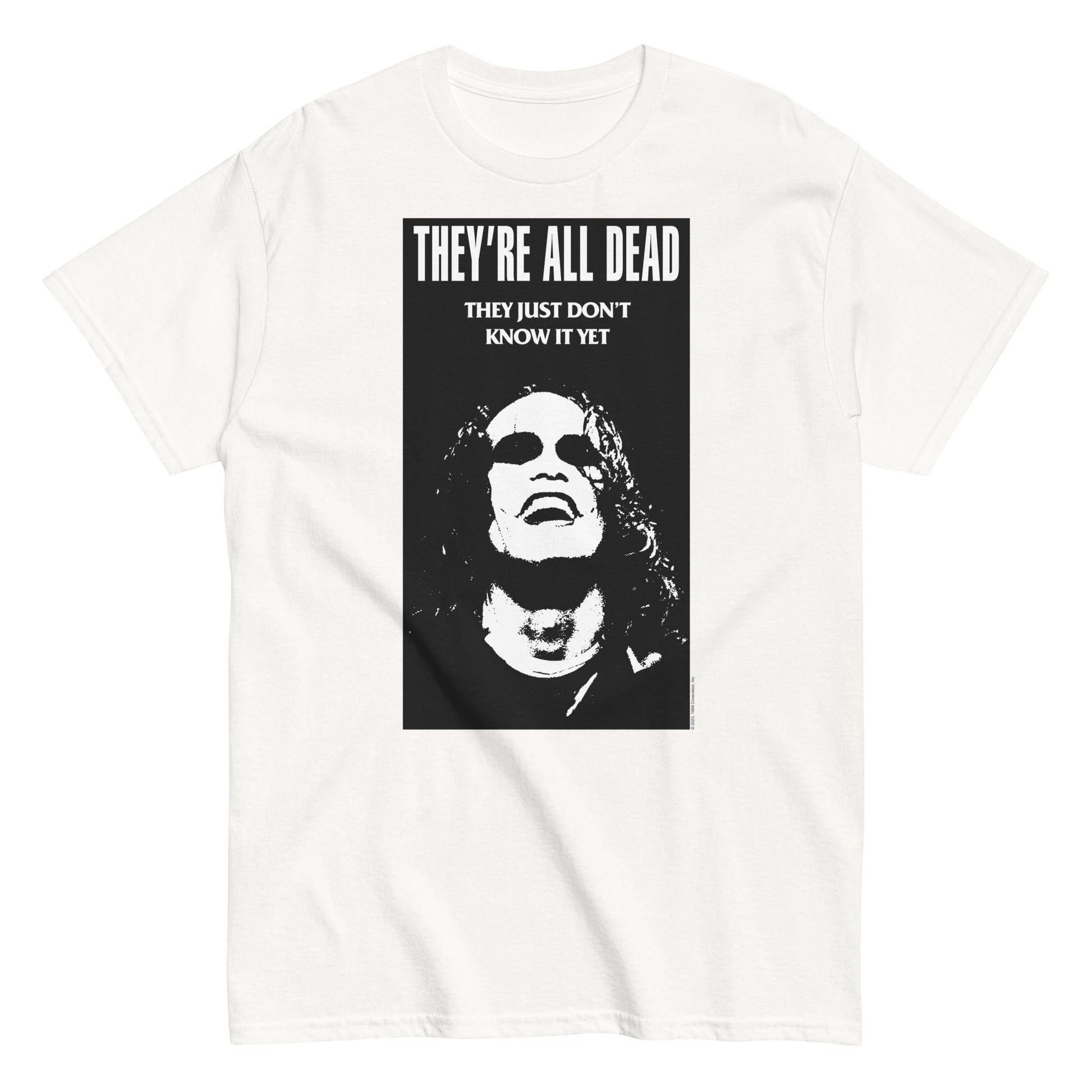 MERCHMOMENT The Crow - Dead Movie Poster T-Shirt [Apparel] - Rock Band Apparel