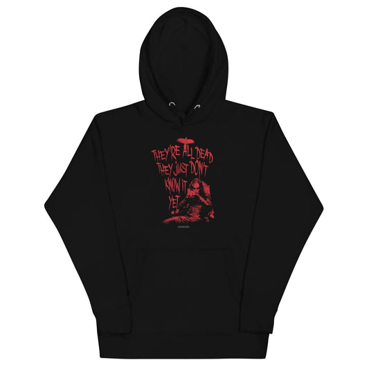 MERCHMOMENT The Crow - Do They Know? Hoodie [Apparel] - Rock Band Apparel