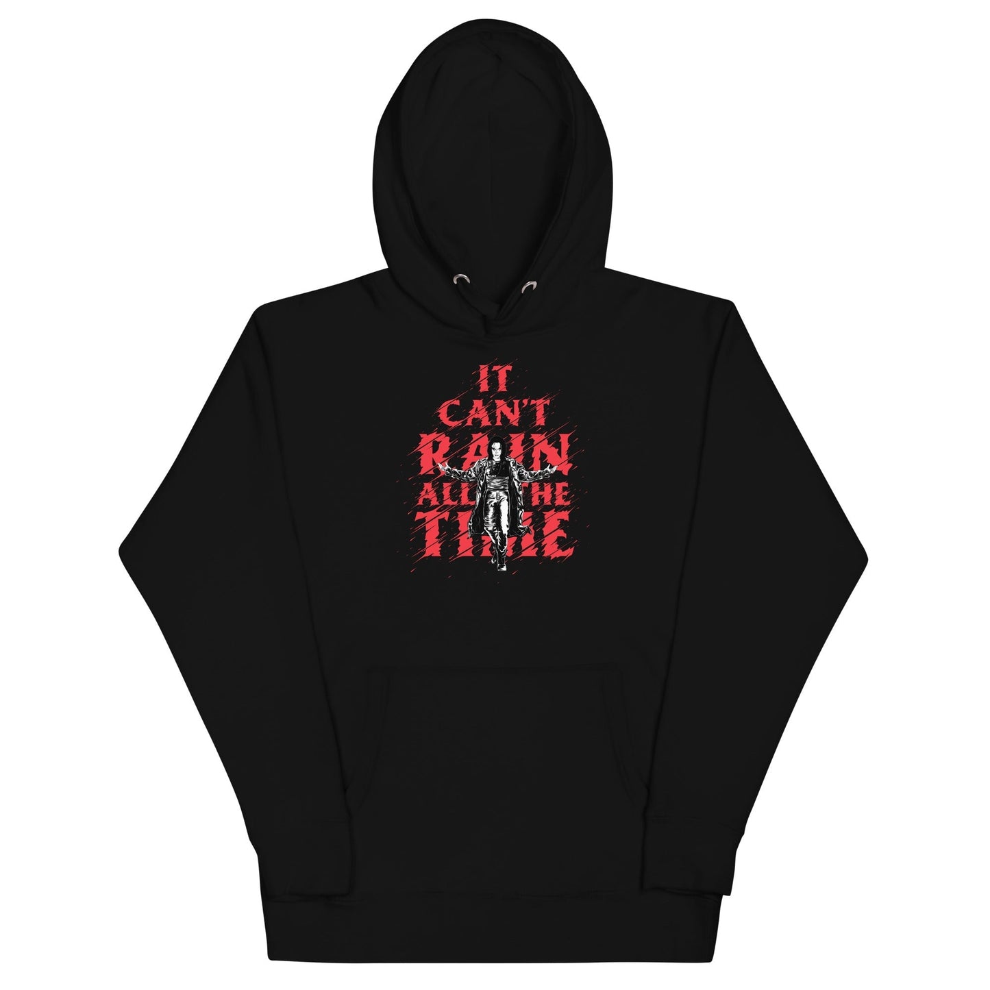 MerchMoment The Crow - It Can't Rain All the Time Hoodie [Apparel] Black
